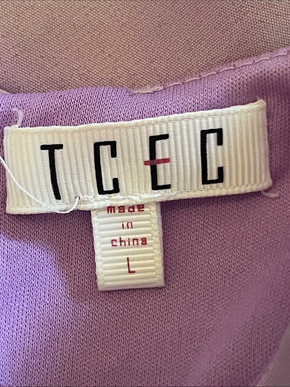 TCEC LILAC PUFF SLEEVE FITTED MINI DRESS - Picture 7 of 9